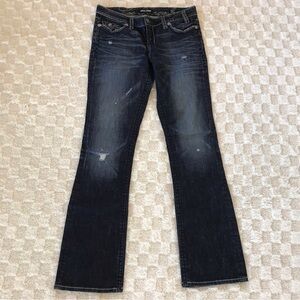 MEK DNM Slim Bootcut Low Rise Navy Jeans